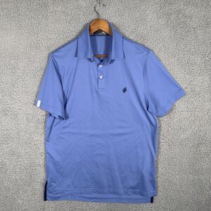 RLX Lightweight Ralph Lauren Polo Mens M Blue Short Sleeve Golf Performance